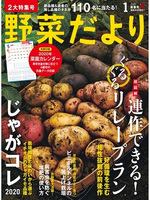 cover image of 野菜だより2020年1月号